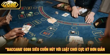 Baccarat Go88 Siêu Cuốn Hút Với Luật Chơi Cực Kỳ Đơn Giản